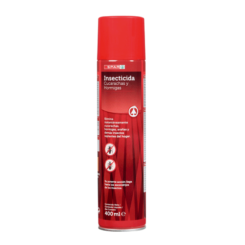 SPAR INSECTICIDA  ELIMINA INSTANTANEAMENTE 400ML