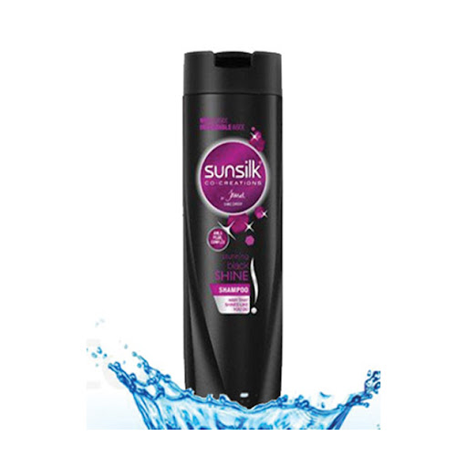 SUMSILK BLACK SHINE HITAM SHAMP 320ML
