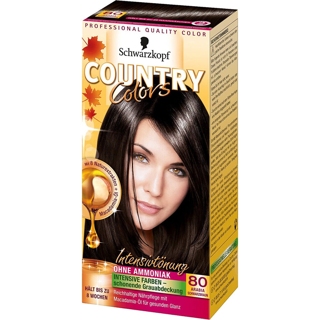 Schwarzkopf COUNTRY COLORS 80 ARABIA