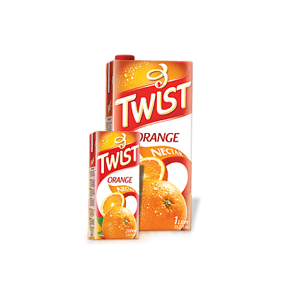 TWIST NECTAR ORANGE 1L