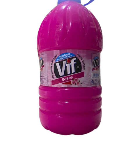 VIF NETOYANT MENAGER ROSE 5L