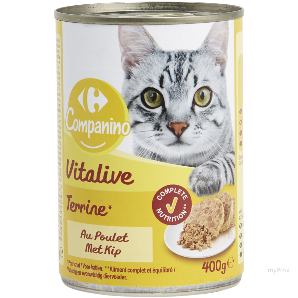 1/2 PATE POULET CHAT CRF