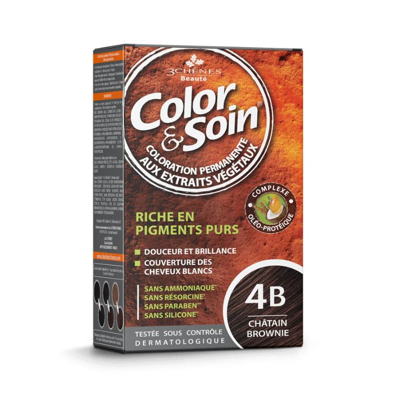 4B -COLORATION CHATAIN BROWNIE