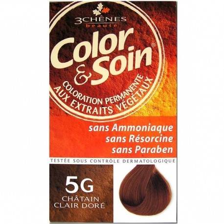 5G - COLORATION CHATAIN CLAIR DORE