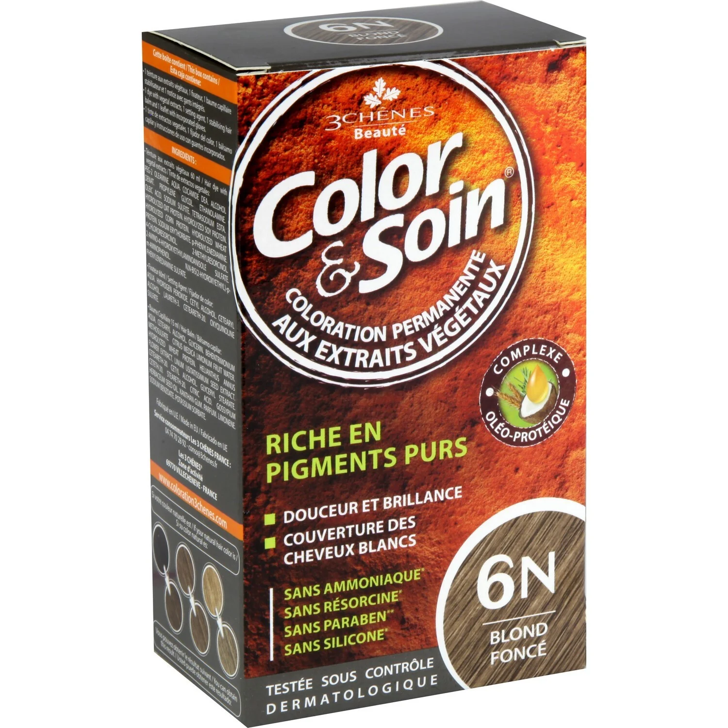 6N - DARK BLONDE COLORING
