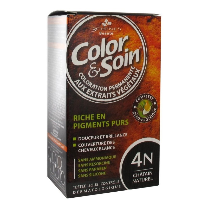 COLORATION  CHATAIN NATUREL 4N