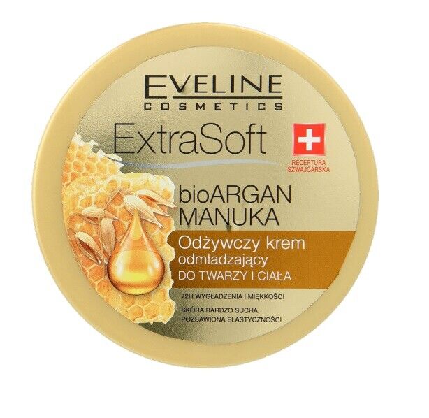 SOFT BIOARGAN MANUKA OIL FACE BODY CREAM 175ML