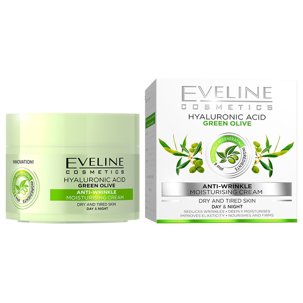 GREEN OLIVE ANTI-WRINKLE DAY NIGHT CREAM 50ML