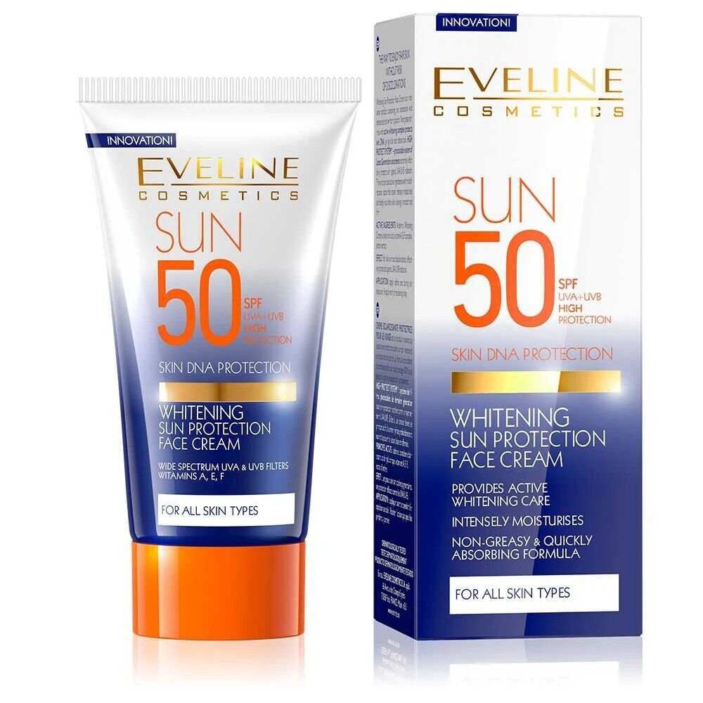 CRÈME VISAGE PROTECTION SOLAIRE BLANCHISSANTE SPF 50 50ML