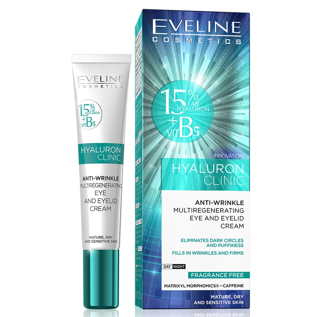 CRÈME YEUX ET PAUPIÈRES HYALURON CLINIC 20ML