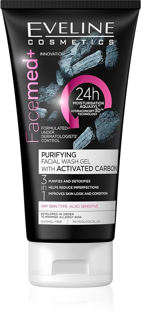 FACEMED PURIFYING FACIL WAH GEL WITH ACTIVATED CARBON 150ML