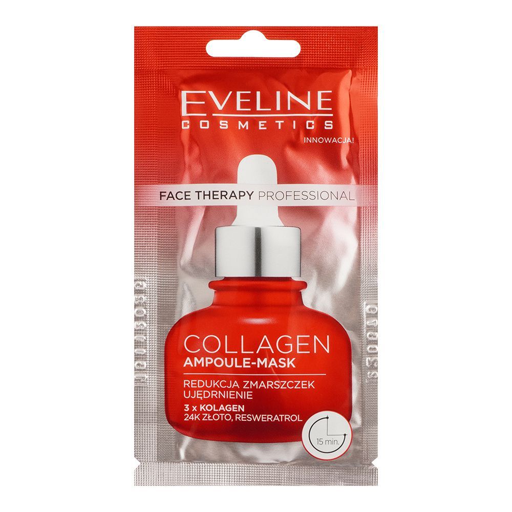 MASK-AMPOULE-PROFESSIONAL FACIAL THERAPY COLLAGEN MASK 8ML