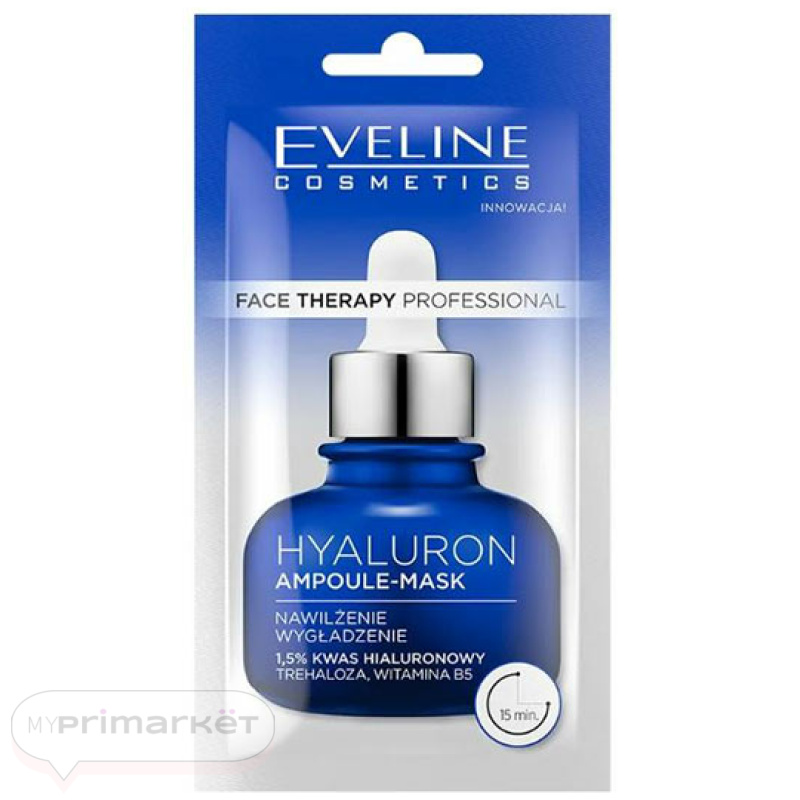 MASQUE PROFESSIONNEL À AMPOULE HYALURON POUR THÉRAPIE DU VISAGE 8ML