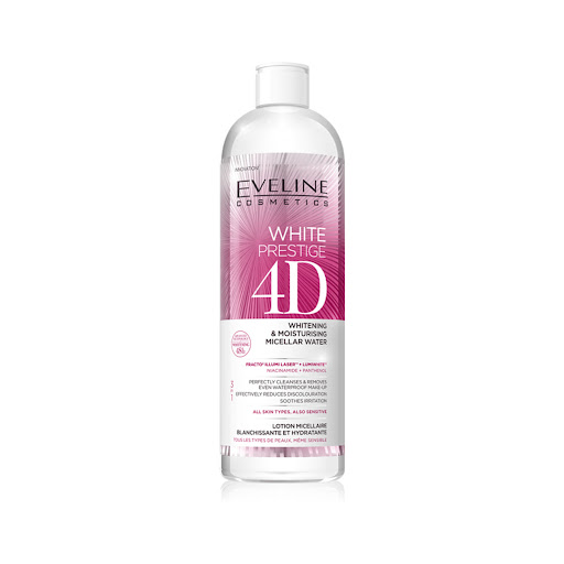 WHITE PRESTIGE 4D EAU MICELLAIRE BLANCHISSANTE HYDRATANTE 400ML