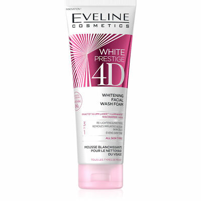 WHITE PRESTIGE 4D WHITENING FACIAL WASH FOAM 100ML