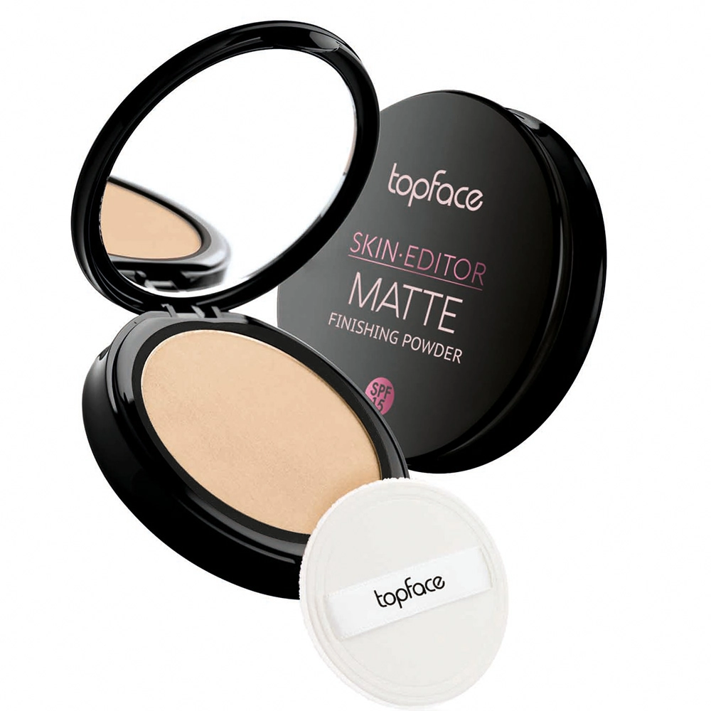 skin editor matte compact powder-007