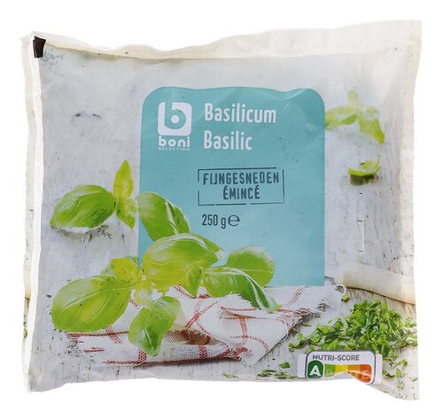 BONI basilic émincé 250g