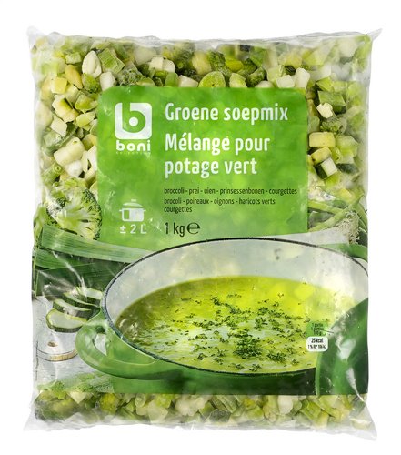 BONI MÉLANGE POUR POTAGE VERT 1KG