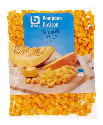 BONI potiron morceaux 1kg