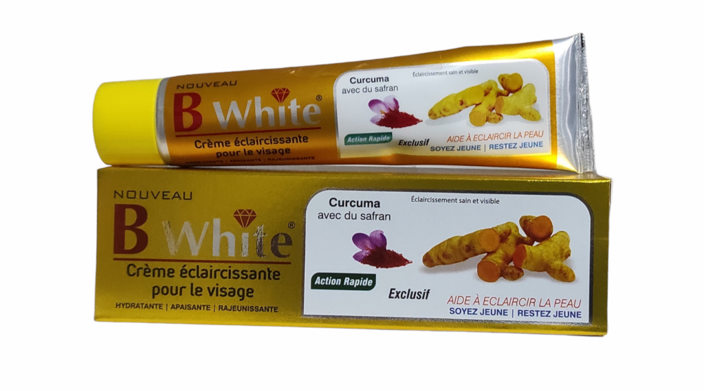 كريم الوجه بالكركم B WHITE