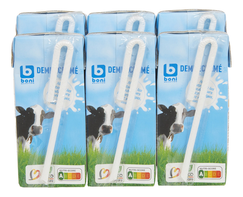 لبنة حليب نصف دسم 6x20cl