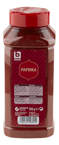 BONI paprika spices 550g