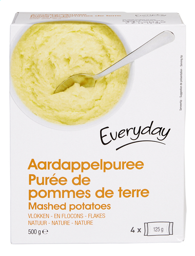 EVERYDAY Purée en flocons 4x125g
