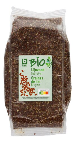 BONI BIO broken flax seed 500g