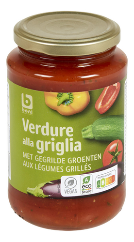 BONI grilled vegetable sauce 410g