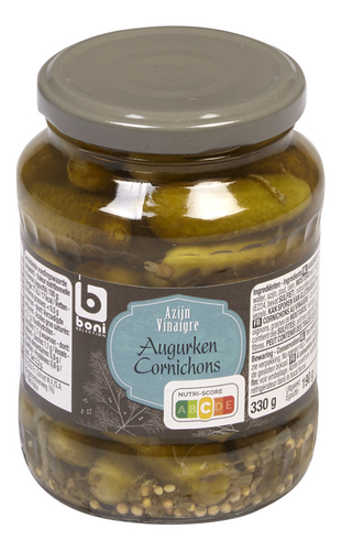 BONI vinegar pickles 330g