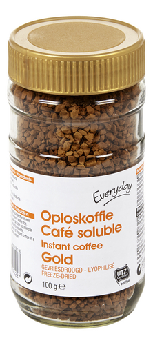 EVERYDAY Café soluble Gold UTZ 100g