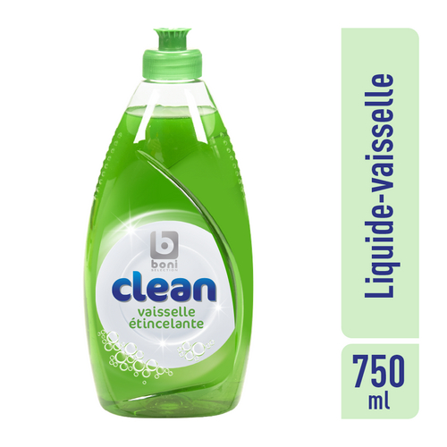 BONI liquide vaisselle Clean 750ml