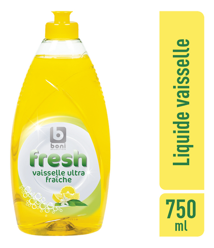 BONI liq.vaisselle Fr.citr&bergam. 750ml