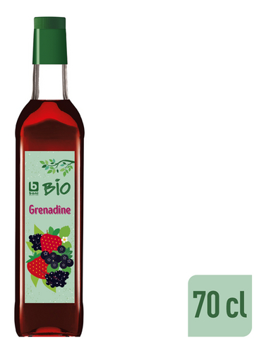 BONI BIO sirop grenadine verre 70cl
