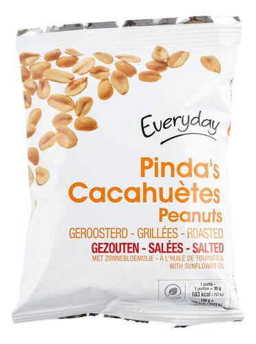 EVERYDAY cacahuètes grillées-salées 250g