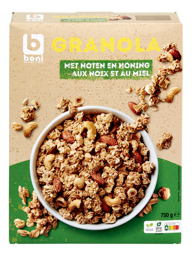 BONI granola noix miel 750g