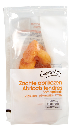 EVERYDAY abricots tendres dénoy. 200g