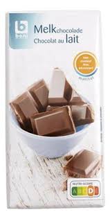 BONI chocolat lait maltitol 85g