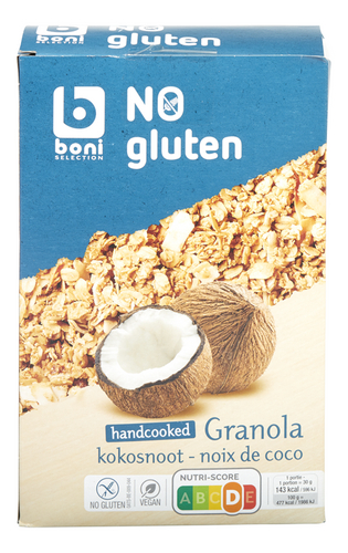 BONI granola noix coco sans gluten 340g