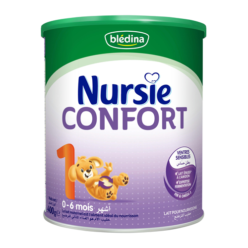 BLEDINA NURSIE CONFORT N1 0-6MOIS 400G