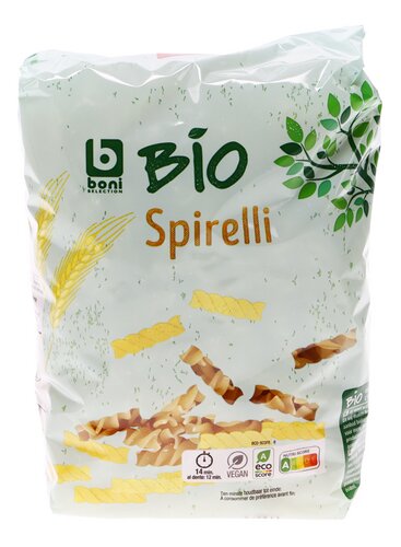 BONI BIO spirelli 500g