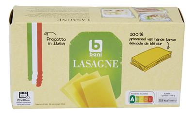 BONI lasagne 500g