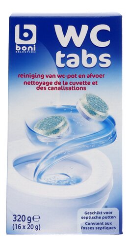 BONI tablettes wc 20g 16x20g