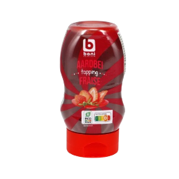 BONI strawberry topping 290ml