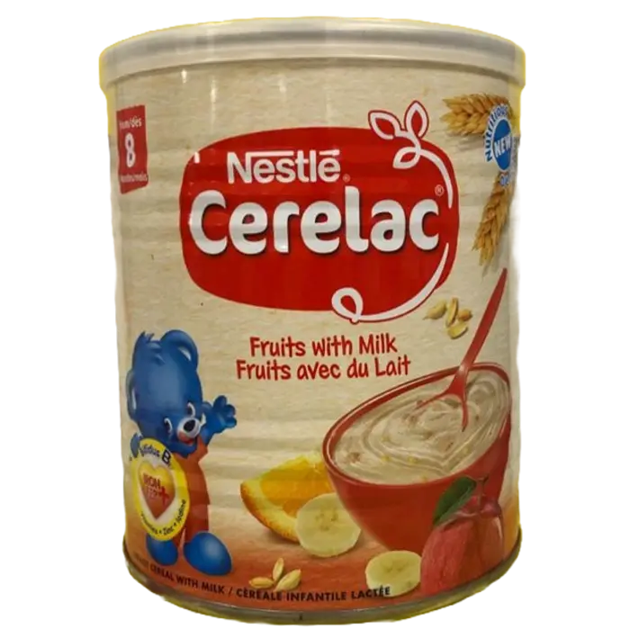 CERELAC 8 FRUITS DU LAIT 400G