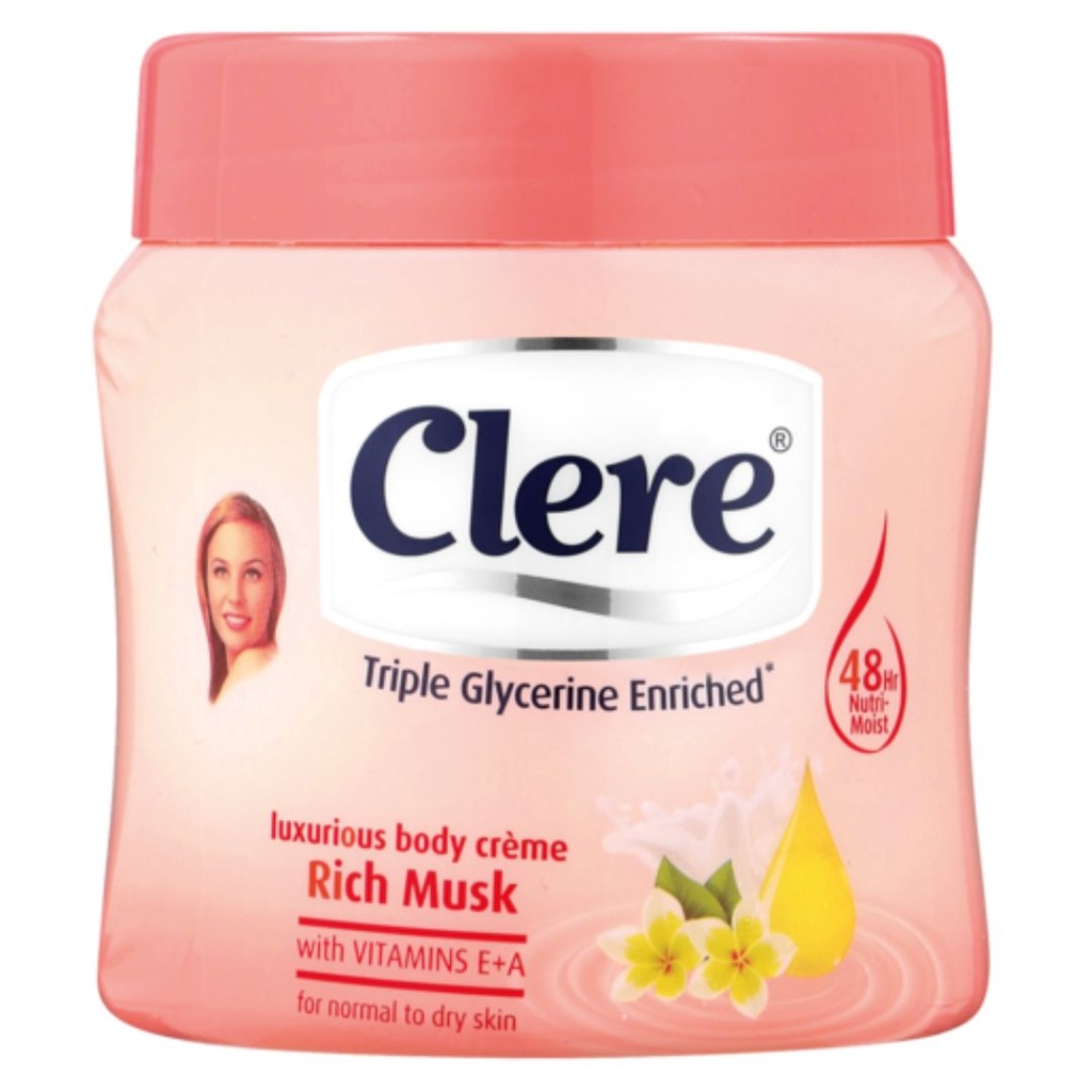 CLEERE CREME CORPS RICHE MUSK 125ML