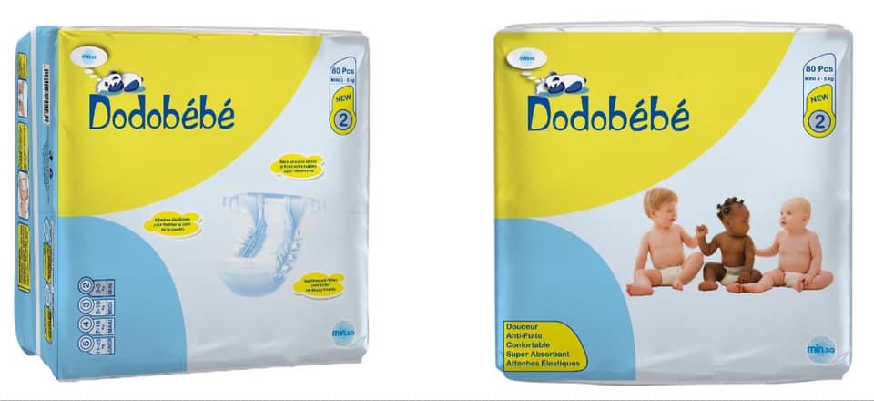DODOBEBE 2MINI 3-5KG 80PCS