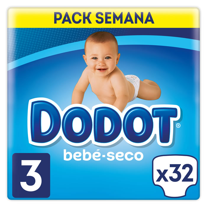 DODOT COUCHE BEBE TAILLE3 32UDS