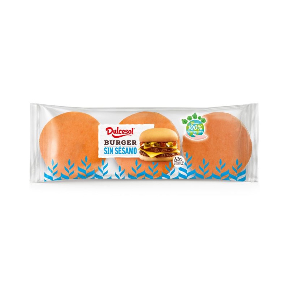 DULCESOL BURGER SIN SESAMO