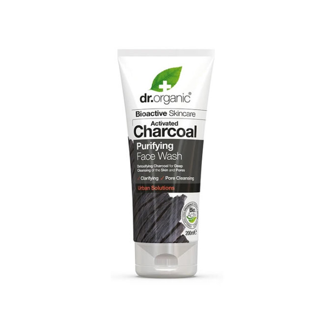 Dr.ORGANIC Nettoyant Visage au Charbon 200 ml